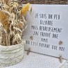 Cadre relief 20/20 "Je suis un peu bizarre mais heureusement j'ai trouvé une amie qui l'est autant que moi"