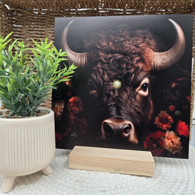 Horloge 22/22 "Bison"
