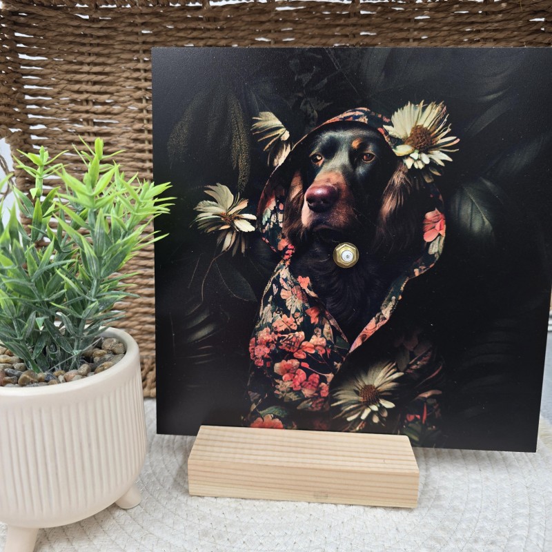 Horloge 22/22 "chien"