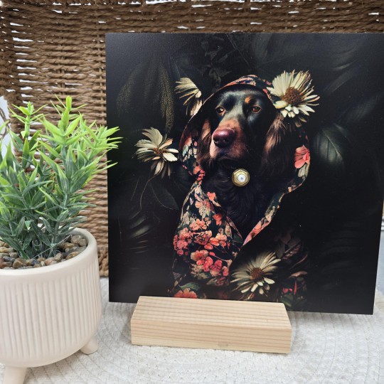 Horloge 22/22 "chien"