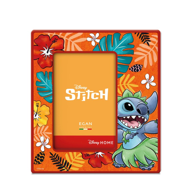 STITCH - Ceramic Photo Frame 20x18cm - Orange