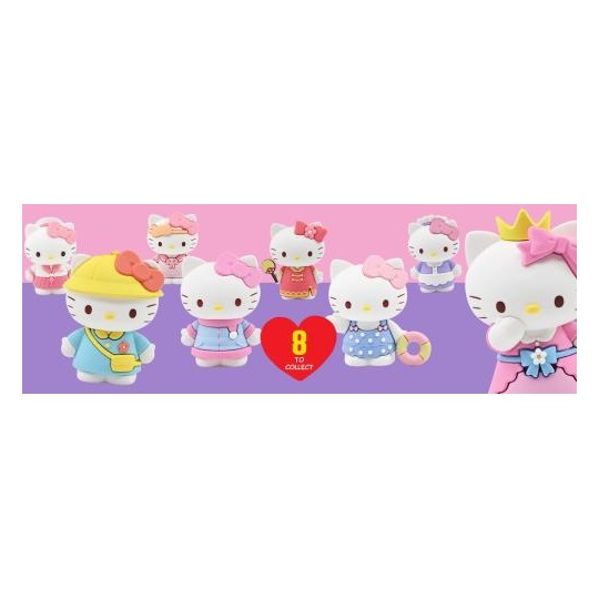 HELLO KITTY - Dress-Up Series . 7.13cm