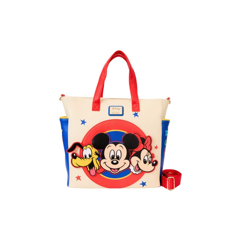DISNEY -Mickey & Amis -Mini sac à dos & Tote Bag convertible Loungefly