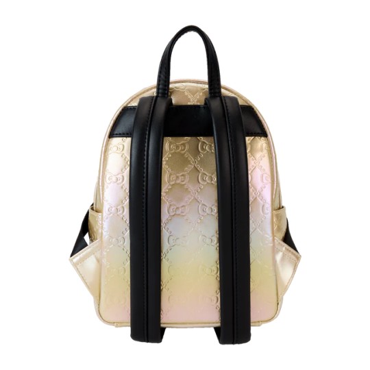 SANRIO - 50ème Anniversaire - Mini Sac à Dos Metallique Doré LoungeFly
