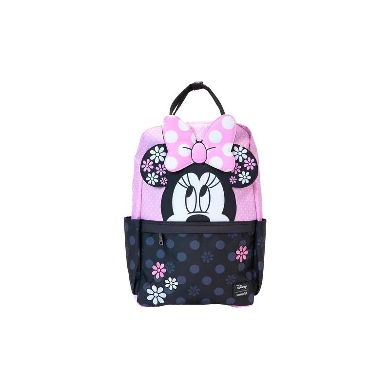 DISNEY - Minnie "Floral Rock the Dots" - Sac à dos Nylon LoungeFly