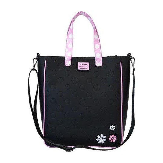 DISNEY - Minnie "Floral Rock the Dots" - Tote Bag Loungefly
