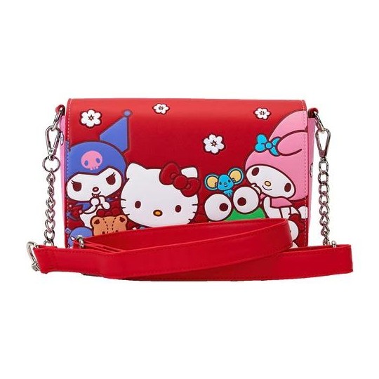 SANRIO - Hello Kitty & Amis "Color Block" - Sac bandoulière Loungefly