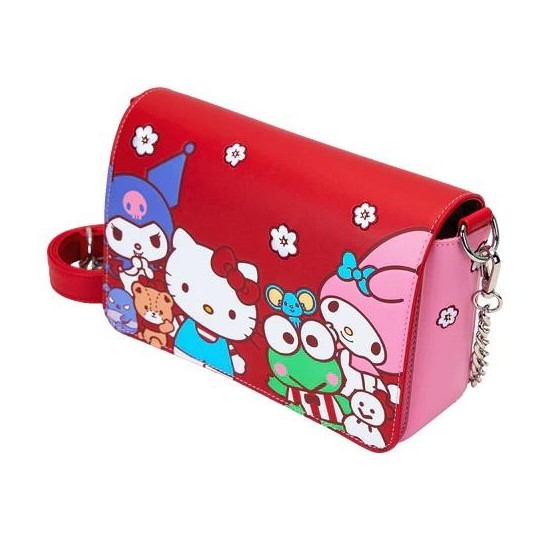 SANRIO - Hello Kitty & Amis "Color Block" - Sac bandoulière Loungefly