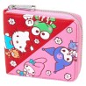 SANRIO - Hello Kitty & Amis "Color Block" - Portefeuille LoungeFly
