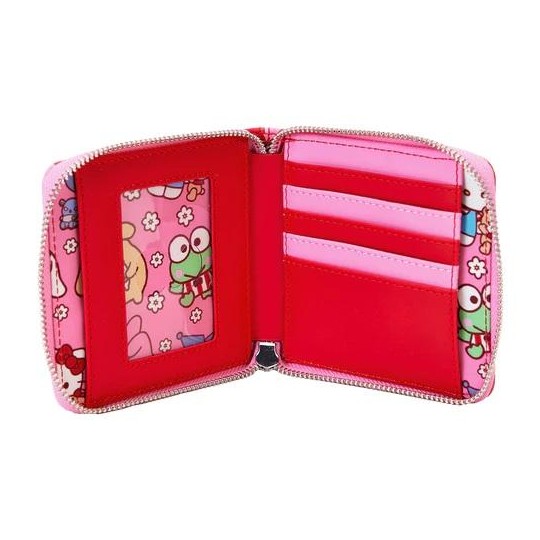SANRIO - Hello Kitty & Amis "Color Block" - Portefeuille LoungeFly