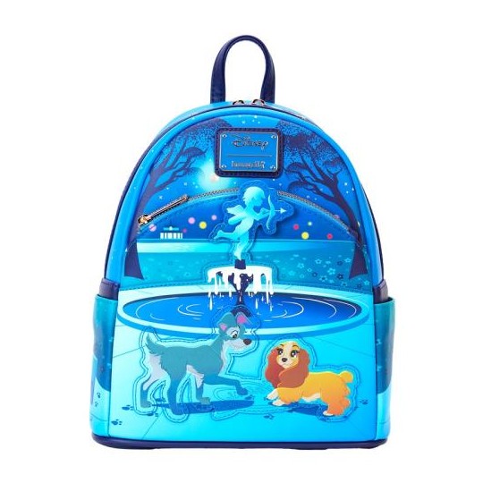 LA BELLE ET LE CLOCHARD - 70ème Anniv.- Mini Sac à Dos LoungeFly