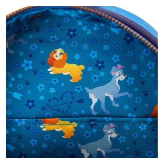 LA BELLE ET LE CLOCHARD - 70ème Anniv.- Mini Sac à Dos LoungeFly