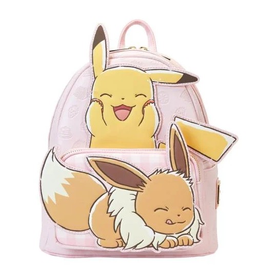 POKEMON - Pikachu & Evoli - Mini Sac à Dos LoungeFly