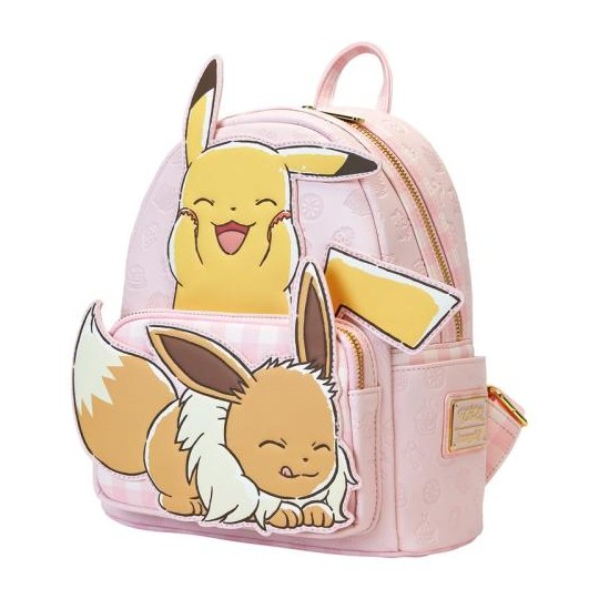 POKEMON - Pikachu & Evoli - Mini Sac à Dos LoungeFly