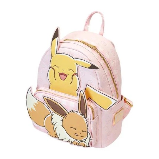 POKEMON - Pikachu & Evoli - Mini Sac à Dos LoungeFly