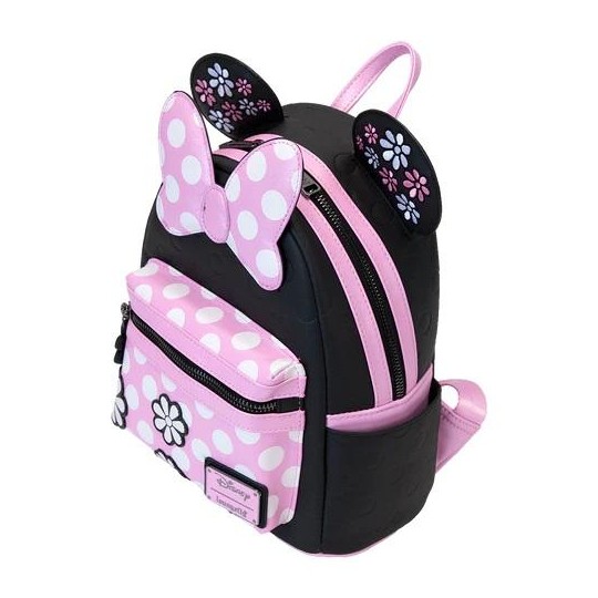 DISNEY - Minnie "Floral Rock the Dots" - Mini Sac à Dos LoungeFly