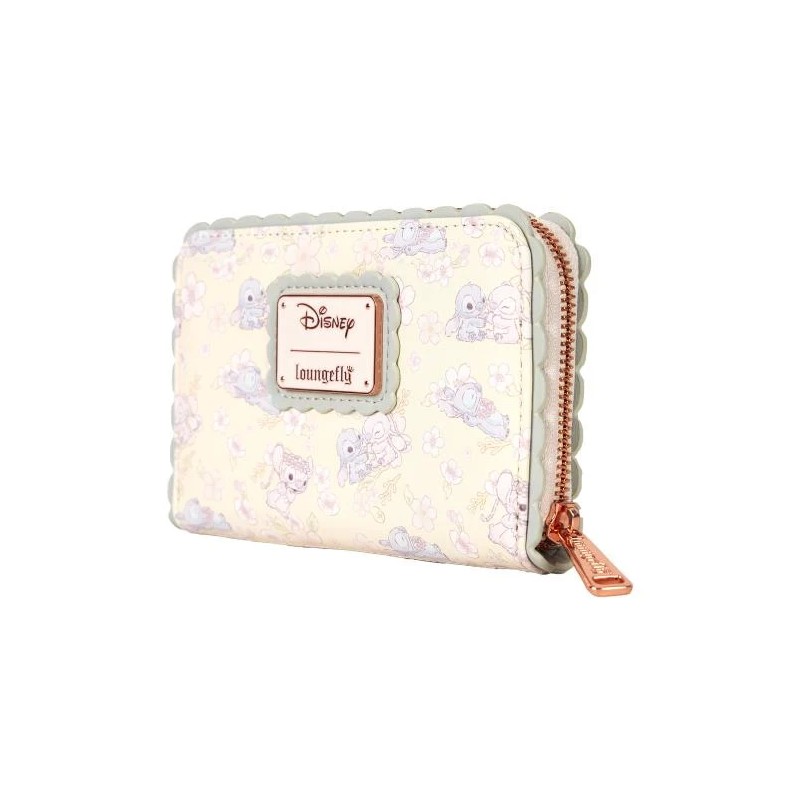 DISNEY - Cute Stitch Cherry Blossom - Portefeuille LoungeFly