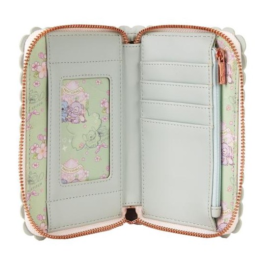DISNEY - Cute Stitch Cherry Blossom - Portefeuille LoungeFly