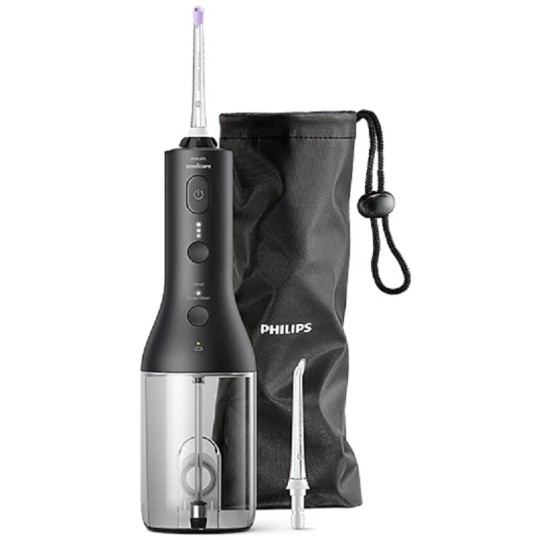 Philips Power Flosser 3000 sans fil HX3826/33 Jet dentaire - Noir