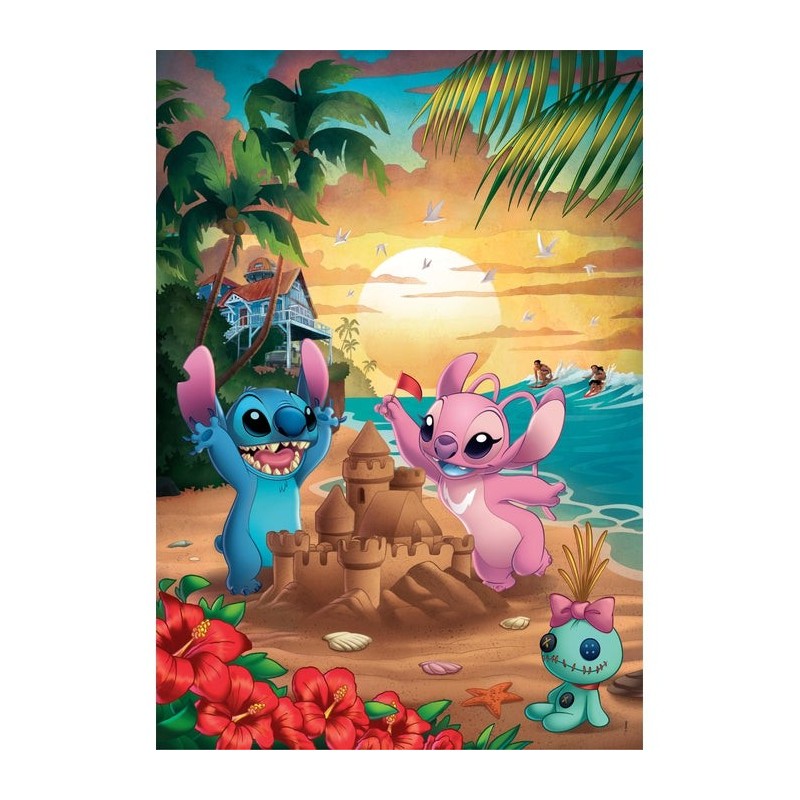 LILO & STITCH - Stitch & Angel - Puzzle 500P