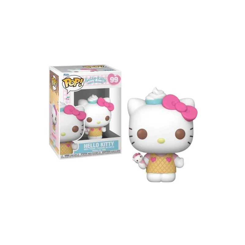 Figurine Hello Kitty avec glace POP