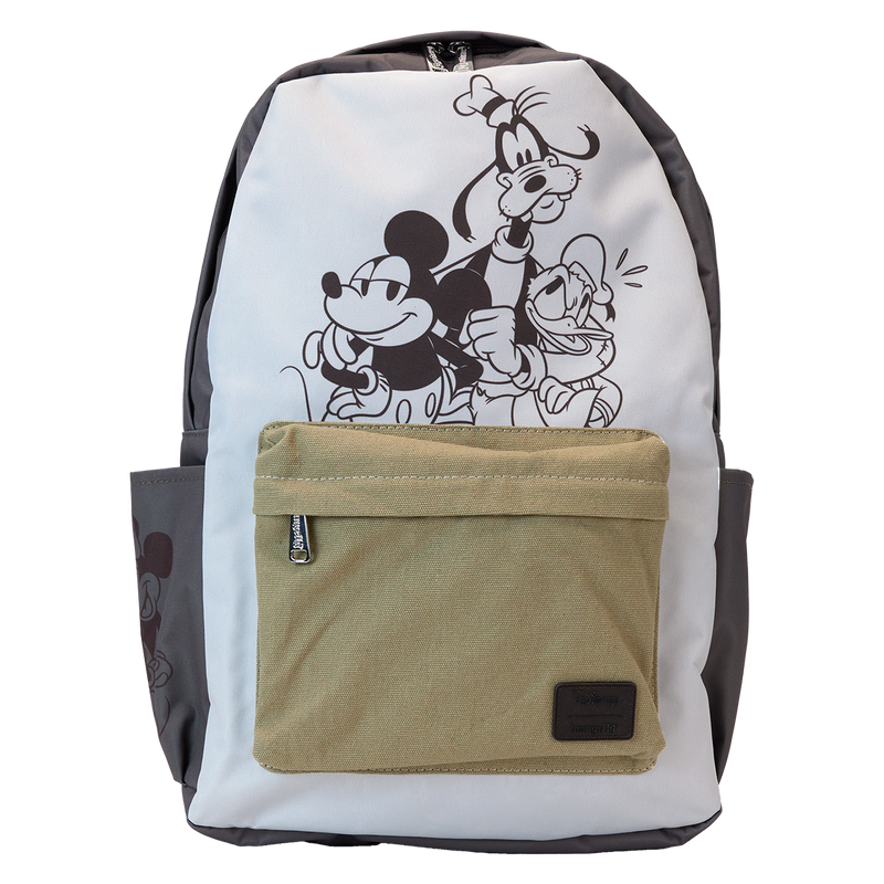 DISNEY - Mickey et amis - Sac à dos Canvas Nylon LoungeFly