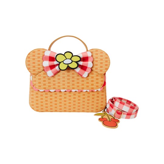 DISNEY - Minnie Mouse "Panier de Picnic" - Sac bandoulière Loungefly