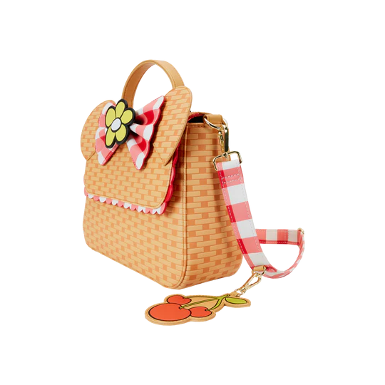 DISNEY - Minnie Mouse "Panier de Picnic" - Sac bandoulière Loungefly