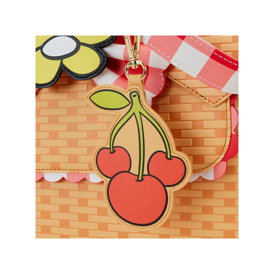 DISNEY - Minnie Mouse "Panier de Picnic" - Sac bandoulière Loungefly