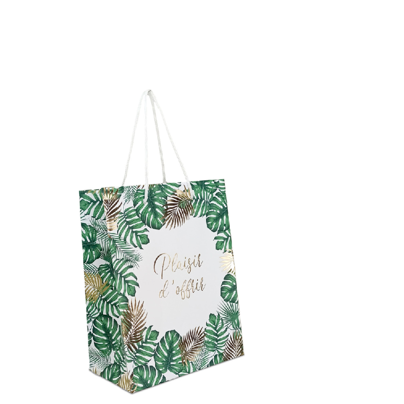 POCHETTE CADEAU PLAISIR D OFFRIR TROPICAL PM