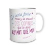 MUG "JE SUIS FOLLE...COPINES"