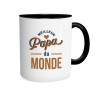 MUG NOIR MEILLEUR PAPA DU MONDE