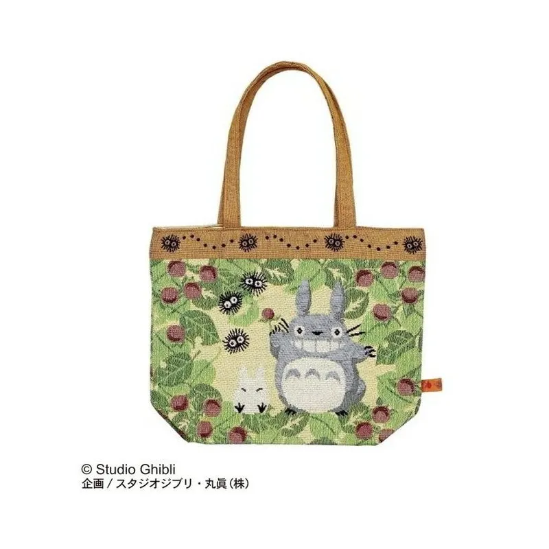MON VOISIN TOTORO - Totoro Forêt de Fraises - Tote Bag 26x32x15cm