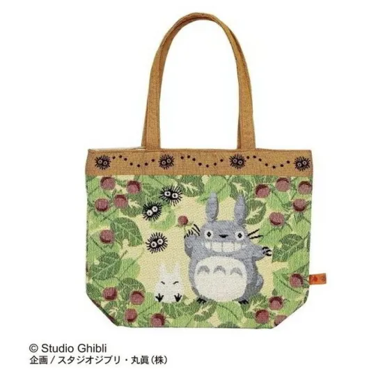 MON VOISIN TOTORO - Totoro Forêt de Fraises - Tote Bag 26x32x15cm