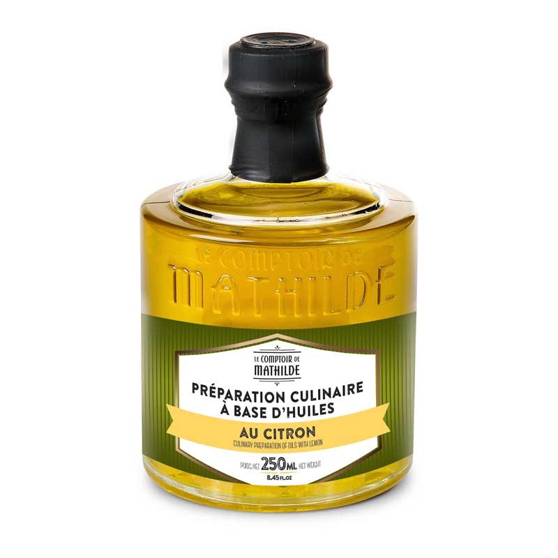Préparation Culinaire à Base d'Huiles au Citron - 250 ML