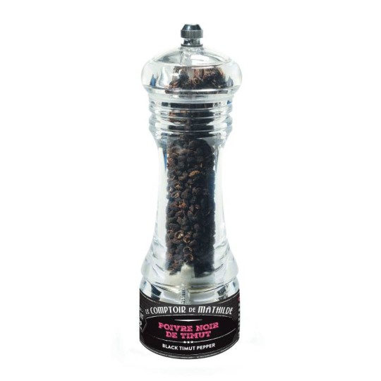Poivre Noir de Timut du Népal - Mini Moulin - 10G