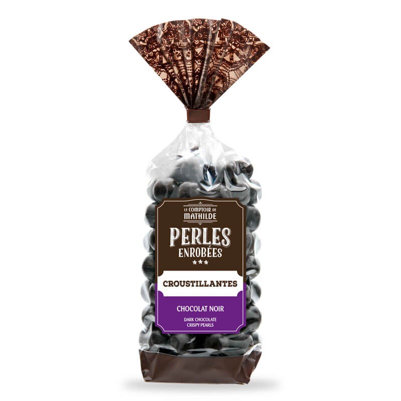 Perles Croustillantes Chocolat Noir Sachet 170G