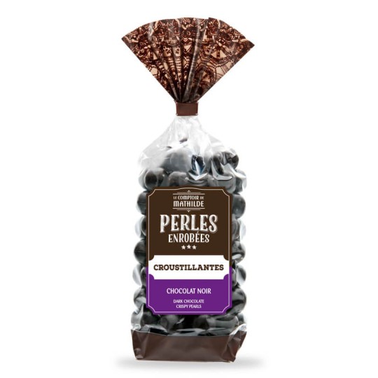 Perles Croustillantes Chocolat Noir Sachet 170G