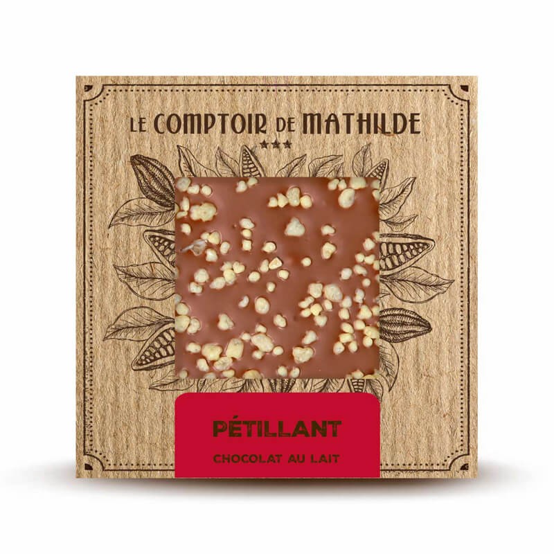 Pétillant - Tablette Chocolat au Lait - 80g