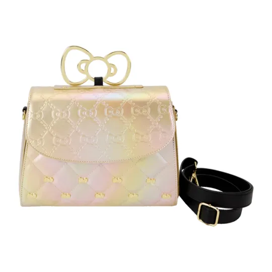 SANRIO - 50ème Anniversaire - Sac bandoulière Doré Loungefly