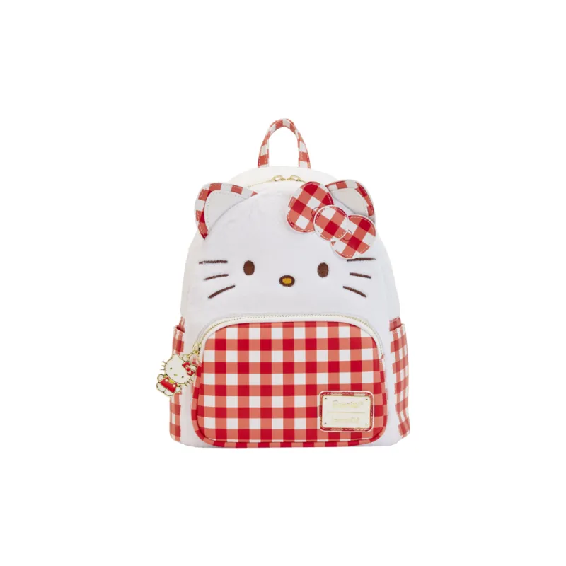 SANRIO - Hello Kitty "Gingham Cosplay" - Mini Sac à dos LoungeFly