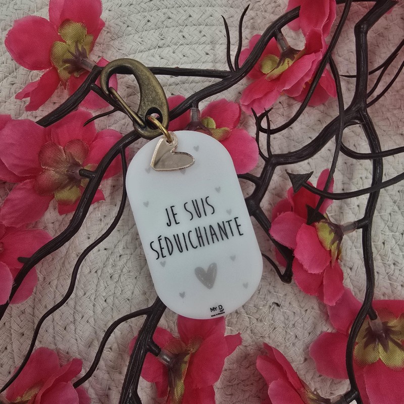 Porte clés "Je suis séduichiante"