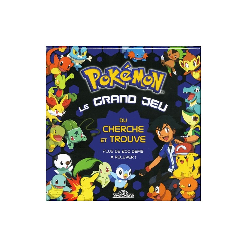 POKEMON LE GRAND JEU DU CHERCHE ET TROUVE