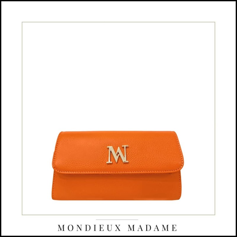 Sac" Ines" Orange Mondieux Madame