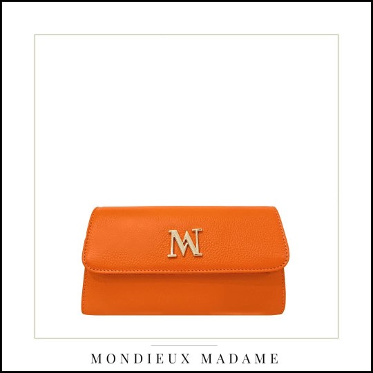 Sac" Ines" Orange Mondieux Madame