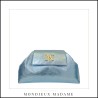 Sac"Naomi" Bleu Métallique Mondieux Madame