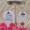 Boucles d'oreilles "Maman parfaite édition limitée"
