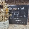 Cadre relief 20/20 "Un papa c'est..."