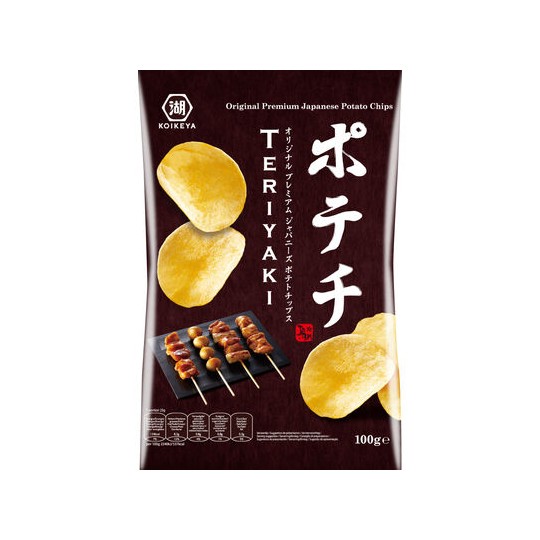 POTECHI CHIPS TERIYAKI 100GR
