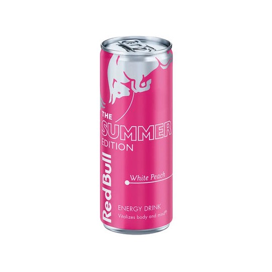 RED BULL WHITE PEACH CAN 25CL